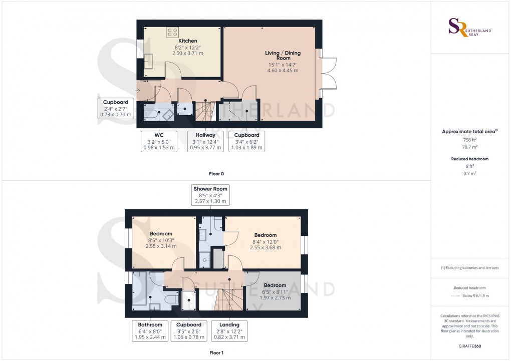 Floorplan for Orchid Drive, Chapel-En-Le-Frith, SK23