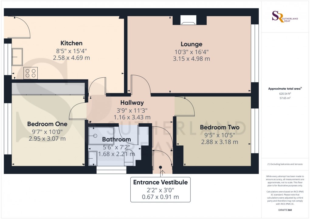 Floorplan for Stoneyland Drive, New Mills, SK22