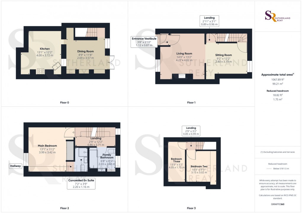 Floorplan for Jubilee Street, New Mills, SK22