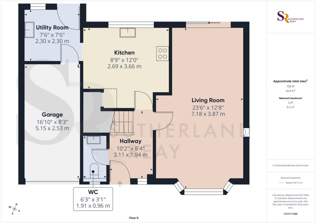 Floorplan for Brookside Road, Chapel-En-Le-Frith, SK23