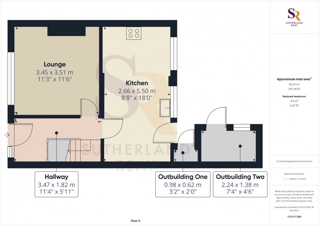 Floorplan for Poplar Avenue, New Mills, SK22