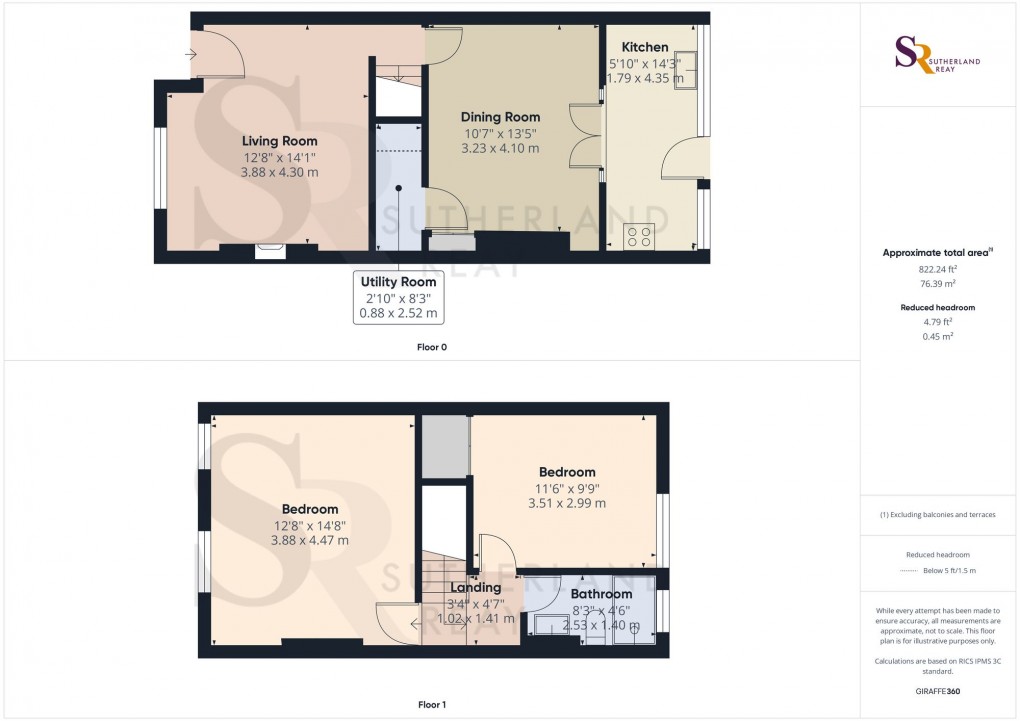 Floorplan for Low Leighton Road, New Mills, SK22