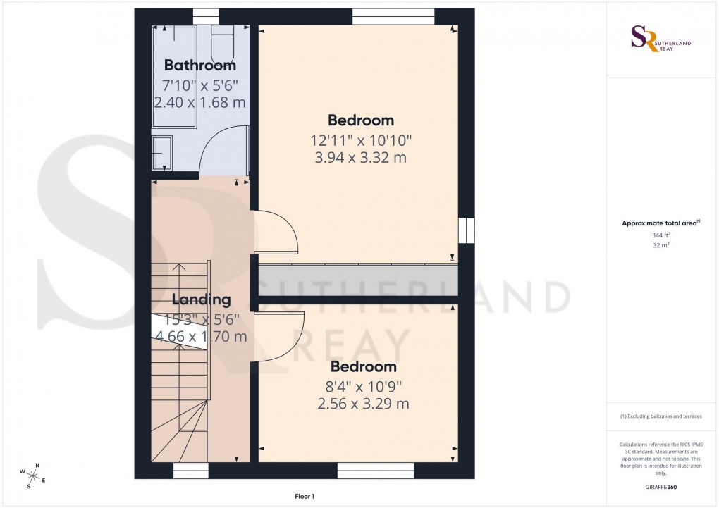 Floorplan for Manchester Road, Chapel-En-Le-Frith, SK23