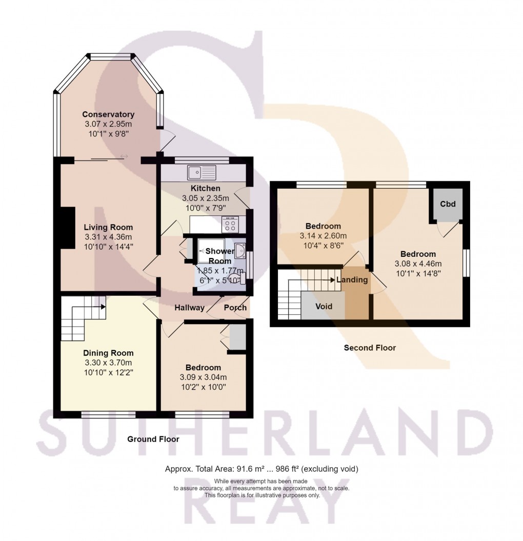 Floorplan for Hawthorn Close, Chinley, SK23