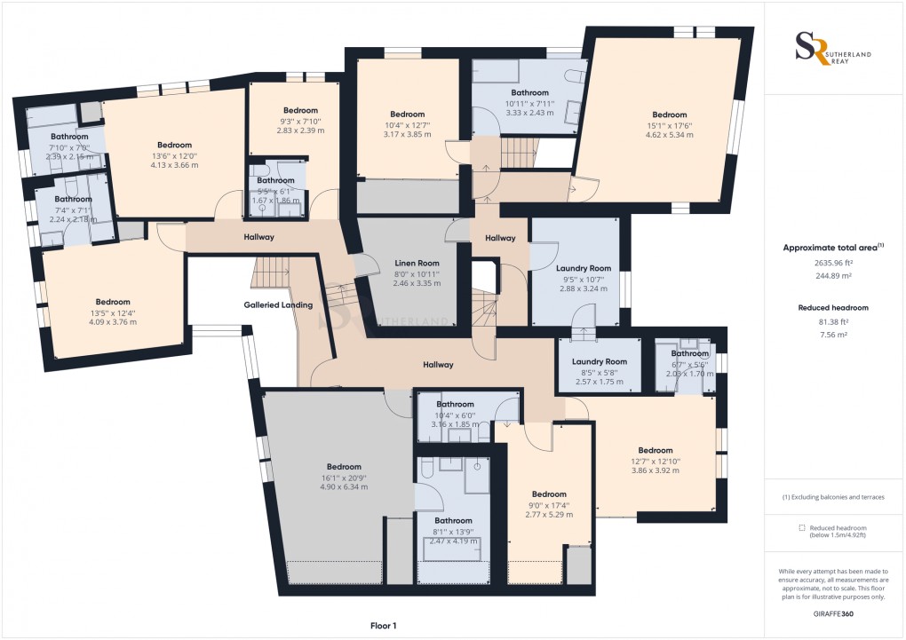 Floorplan for New Mills Road, Birch Vale, SK22