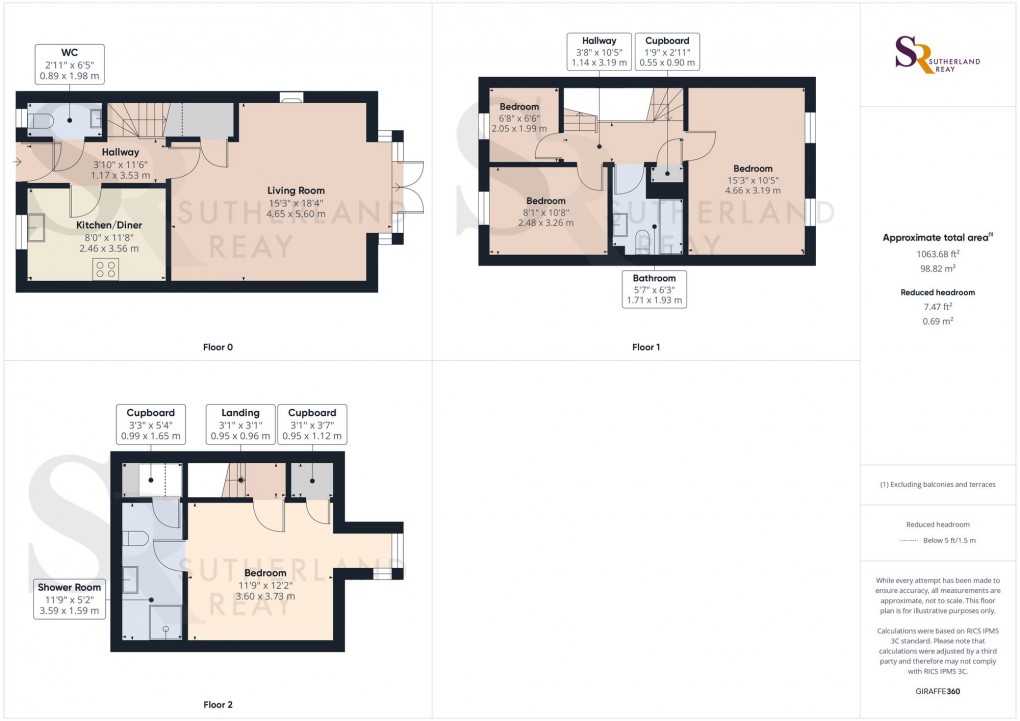 Floorplan for Station Road, Chinley, SK23