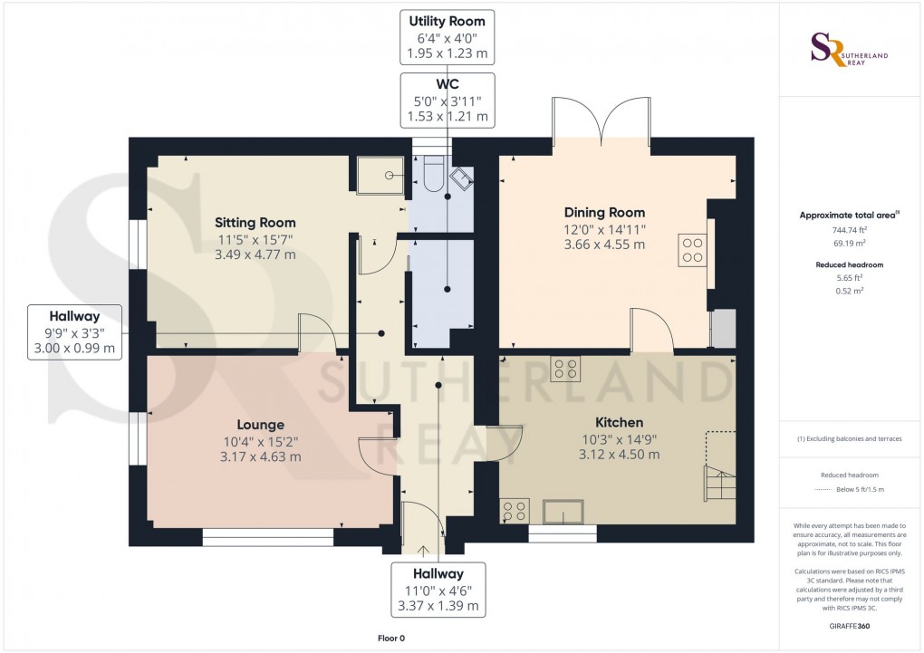 Floorplan for Pavilion Lane, Strines, SK6