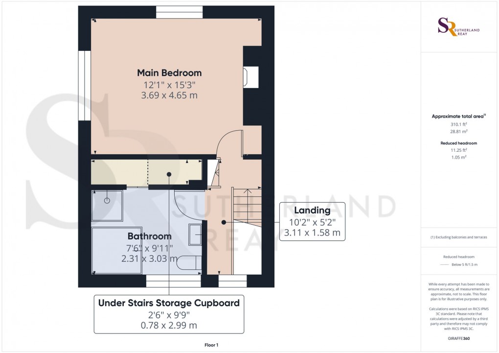 Floorplan for Pavilion Lane, Strines, SK6