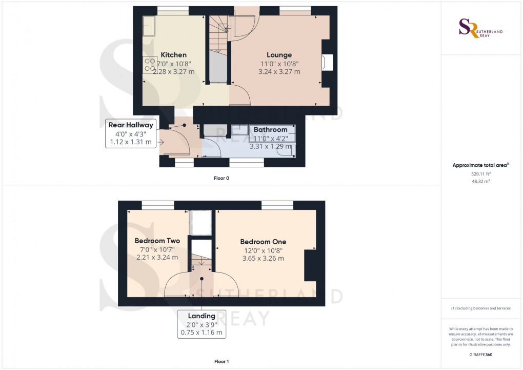 Floorplan for Mellor Road, New Mills, SK22