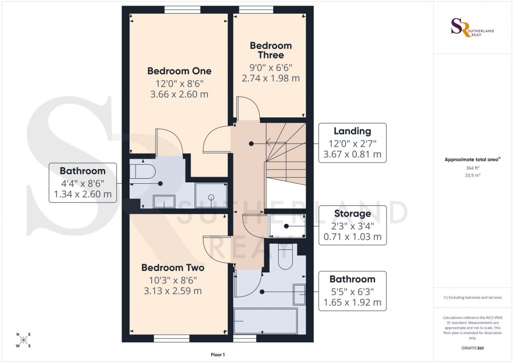 Floorplan for Marsh Way, Chapel-En-Le-Frith, SK23