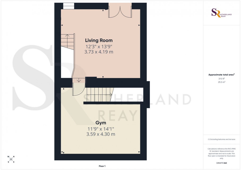 Floorplan for Low Leighton Road, New Mills, SK22
