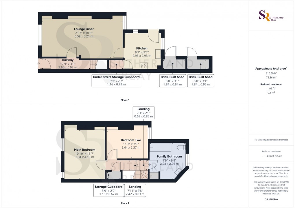 Floorplan for Wirksmoor Road, New Mills, SK22