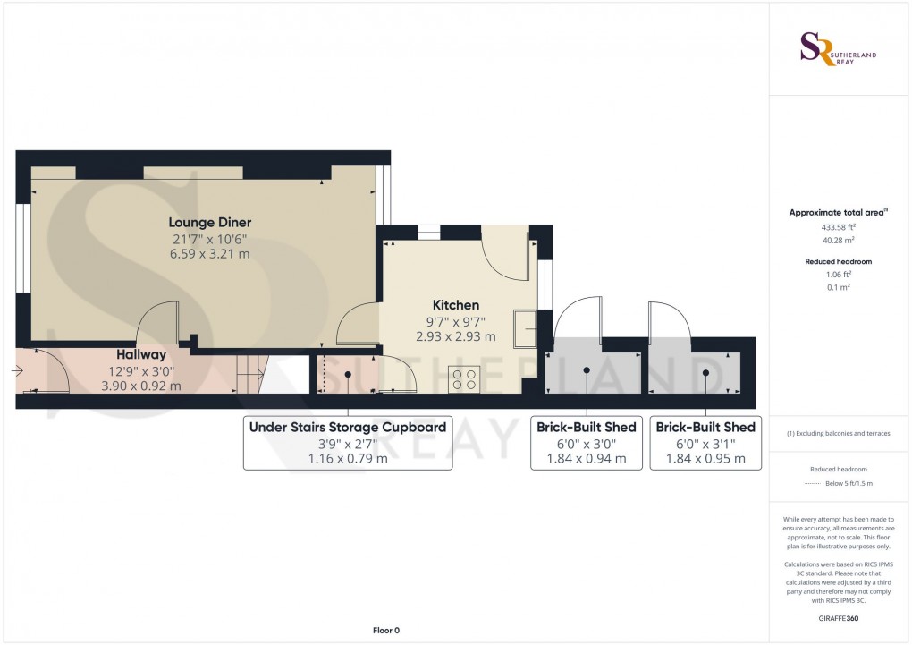 Floorplan for Wirksmoor Road, New Mills, SK22