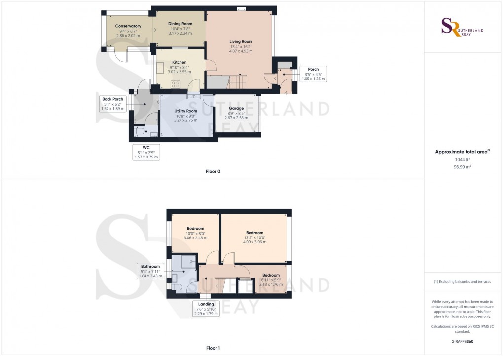 Floorplan for Rowton Grange Road, Chapel-En-Le-Frith, SK23