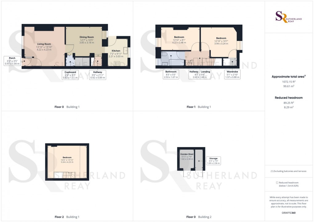 Floorplan for New Smithy, Chinley, SK23